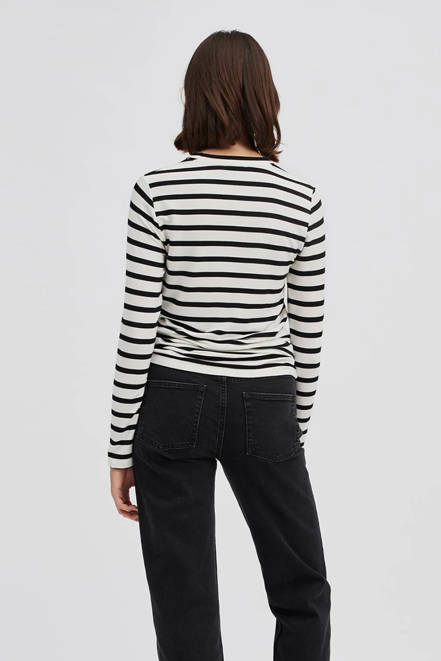 Stylein Canvey Top - White With Stripes