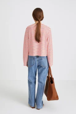 Stylein Jerry Top - Red Striped