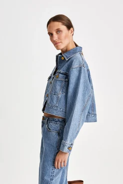 Stylein Kirsten Cropped Denim Jacket