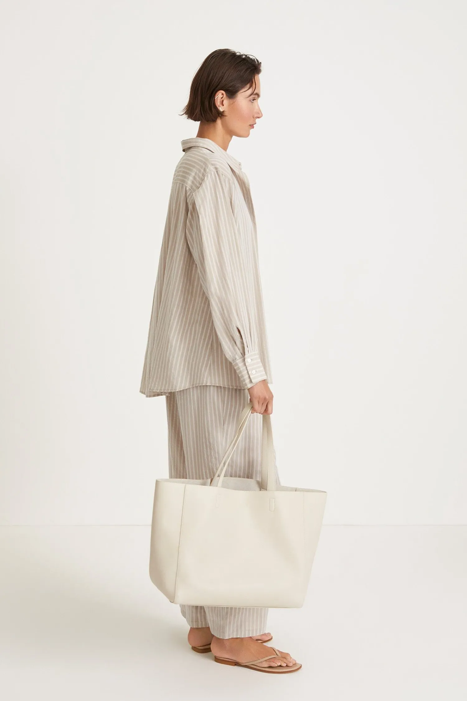Stylein Matilde Shirt - Nougat Stripe